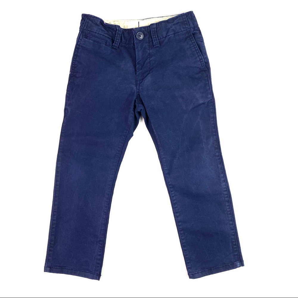 GAP Kids Pants Navy Blue Chino Style 100% Cotton